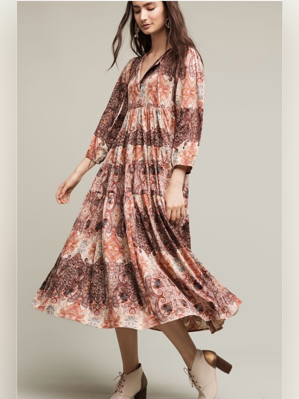 Anthro RAGA sz small boho dress